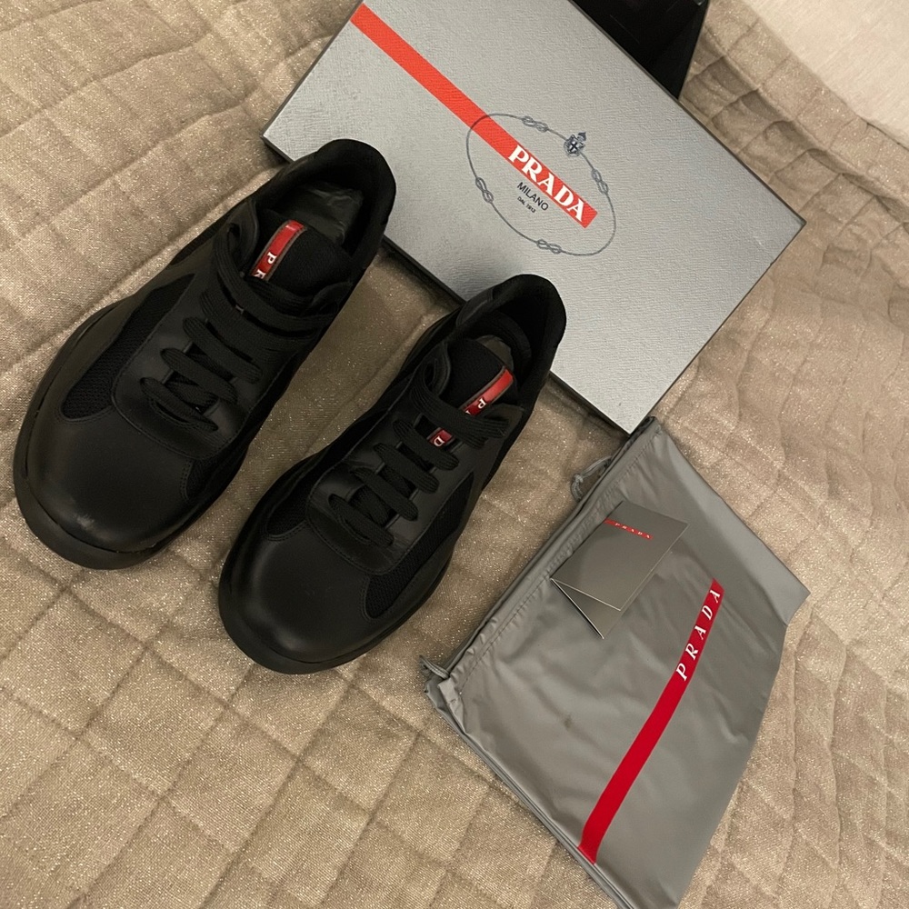 Prada Sneakers New America's Cup Bike Fabric - Picture 10 of 10